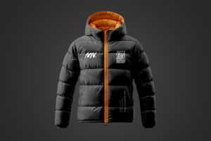 Free Puffer Jacket Mockup