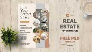 Free Real Estate Flyer PSD Instagram Post Template – Find Your Perfect Space Design