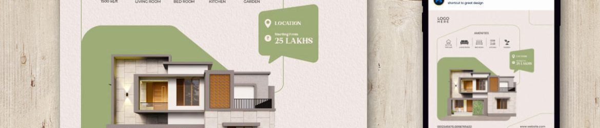 Free Real Estate Instagram Post Design PSD Template – Modern Property Promotion Free Real Estate Instagram Post Design PSD Template – Modern Property Promotion