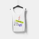 Free Realistic Hanging Sleeveless T-Shirt Mockup PSD