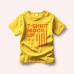Free Realistic Wrinkled Kids T-Shirt Mockup PSD - Free PSD Download Free Realistic Wrinkled Kids T-Shirt Mockup PSD