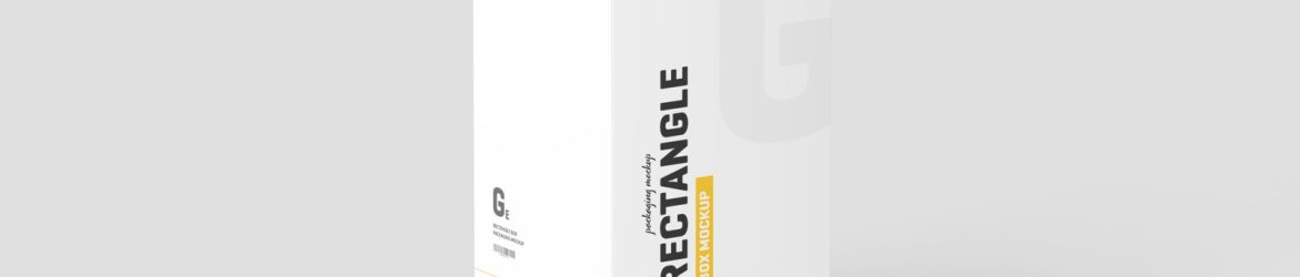 Free Rectangle Box Mockup