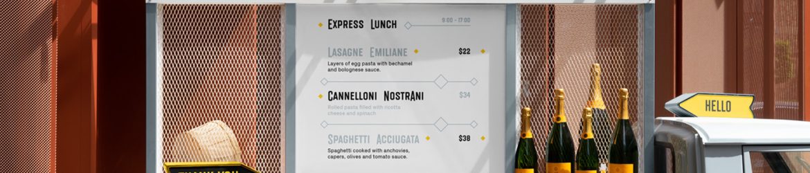 Free Restaurant Food Truck Mockup Free Restaurant Food Truck Mockup