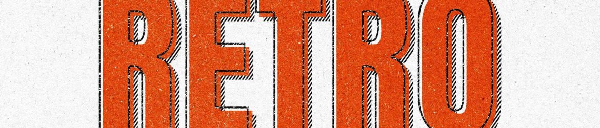Free Retro Cartoon Text Effect PSD