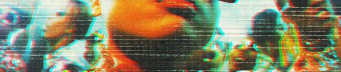 Free Retro Glitch Monitor Photo Effect PSD