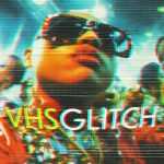 Free Retro Glitch Monitor Photo Effect PSD
