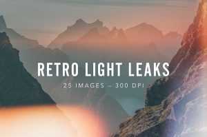 Free Retro Light Leaks Set