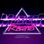 Free Retro Synthwave 80s Text and Logo Effect PSD