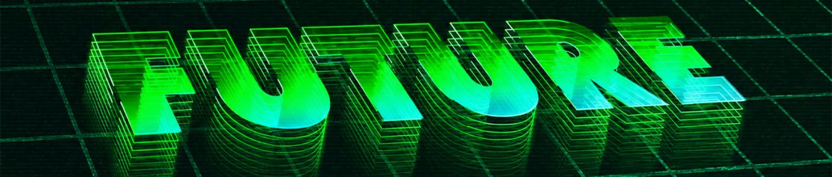 Free Retrowave Mesh Text Effect PSD — 80s Synthwave Photoshop Style Free Download