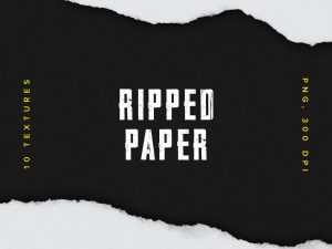 Free Ripped Paper Textures (PNG)
