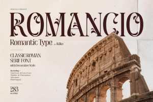 Free Romancio — Romantic Type Free Font