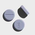 Free Round Pills Mockup PSD