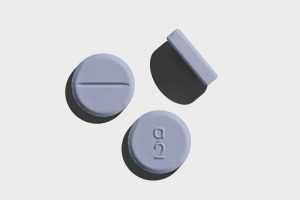 Free Round Pills Mockup PSD