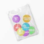 Free Round Stickers Mockup on Plastic Cover - Free PSD Download Free Round Stickers Mockup on Plastic Cover