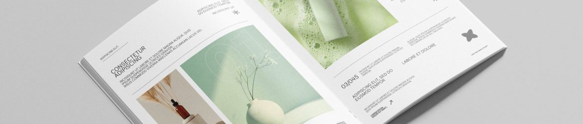 Free Saddle Stitch A4 Brochure Mockup