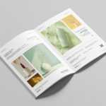 Free Saddle Stitch A4 Brochure Mockup
