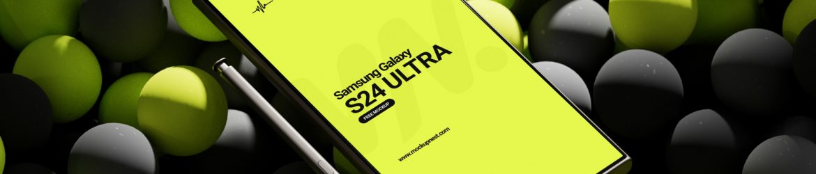 Free Samsung Galaxy S24 Ultra Mockup