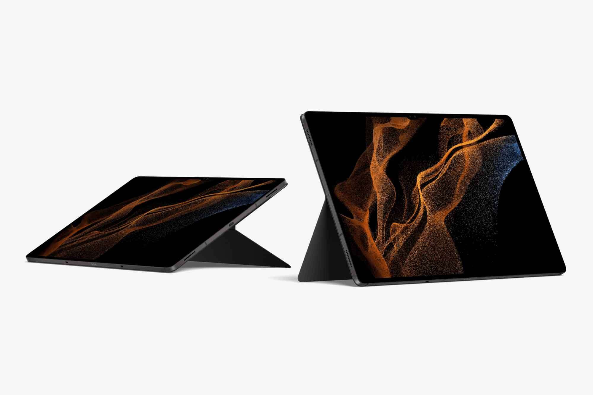Free Samsung Tab S8 Ultra Mockup PSD