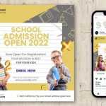Free School Admission Open Free Social Media Post Design PSD Template