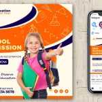 Free School Admission Started Free Instagram Post Design PSD Template