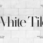 Free Seamless White Tile Textures for Backgrounds
