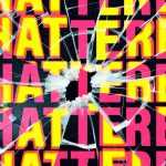 Free Shattered Distortion Text Effect PSD