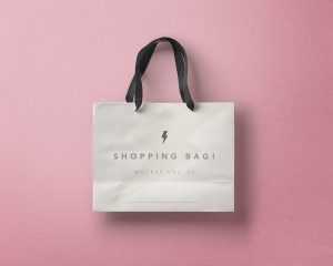 Free Shopping Bag PSD Mockup