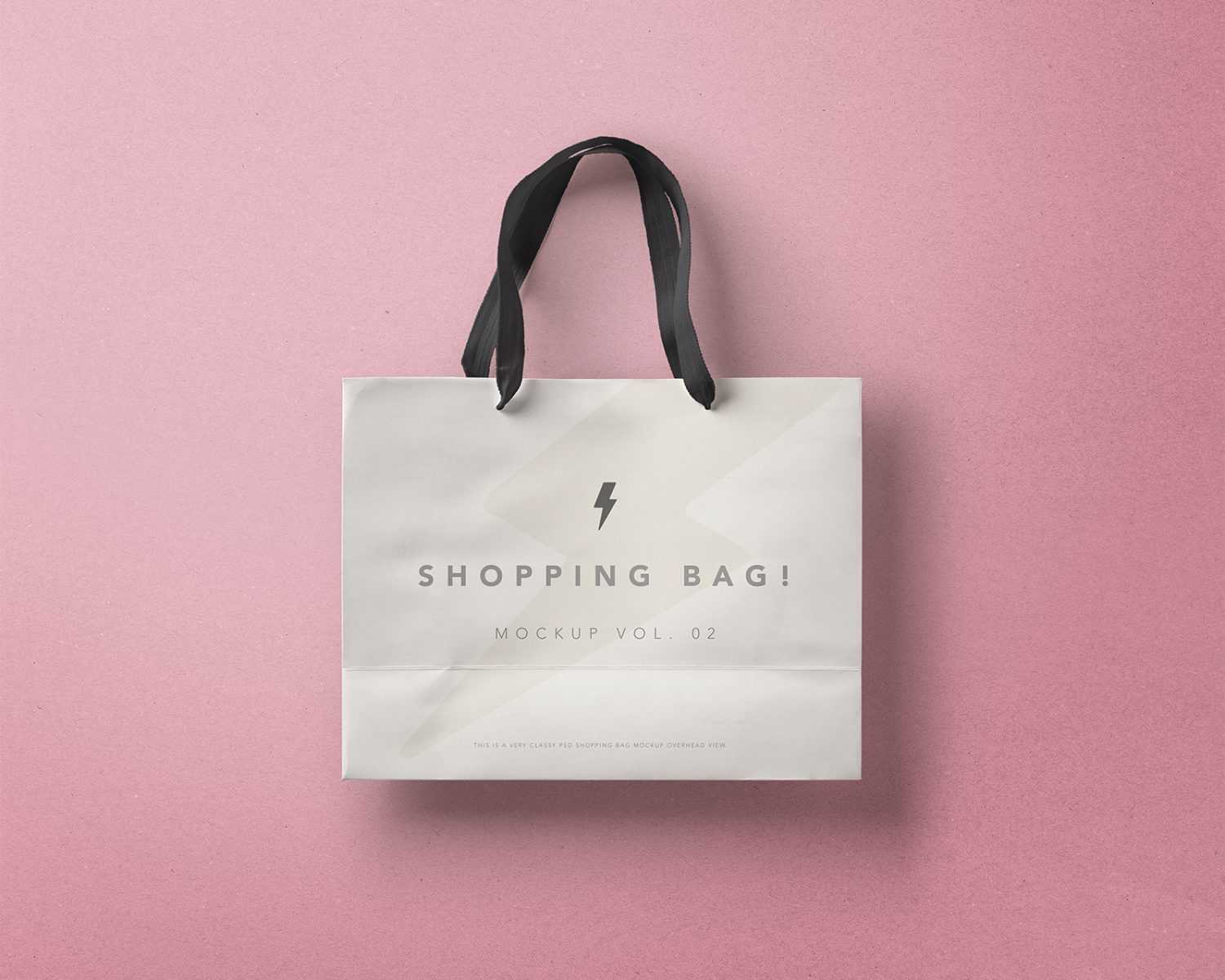 Free Shopping Bag PSD Mockup