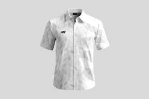 Free Short Sleeve Shirt Mockup PSD