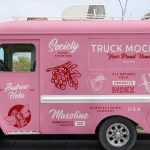 Free Side View Truck Mockup