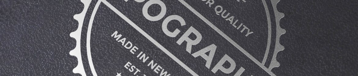Free Silver Foil Logo Mockup PSD