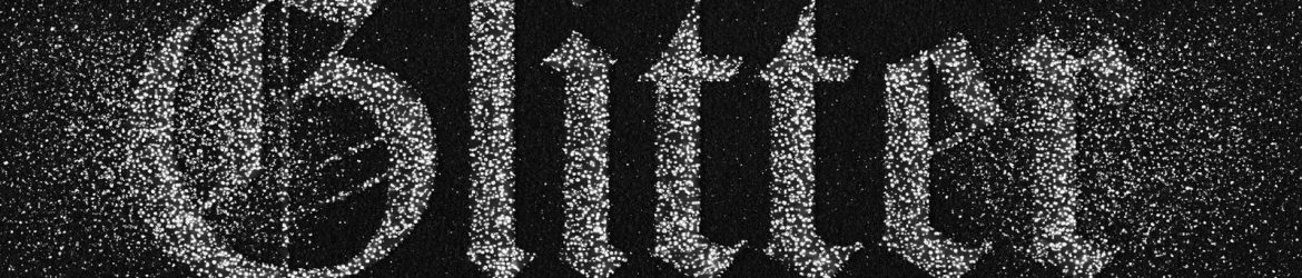 Free Silver Glitter Chrome Text Effect PSD