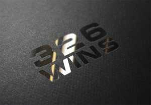 Free Silver Puched Cardboard Logo Mockup