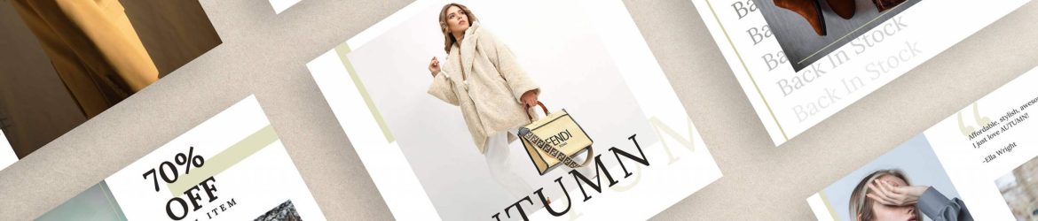 Free Simple and Elegant Instagram Post Template | Autumn
