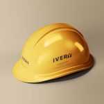 Free Simple Construction Helmet Mockup PSD