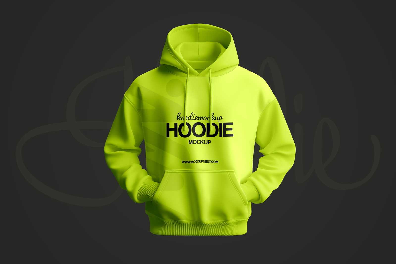 Free Simple Hoodie Mockup