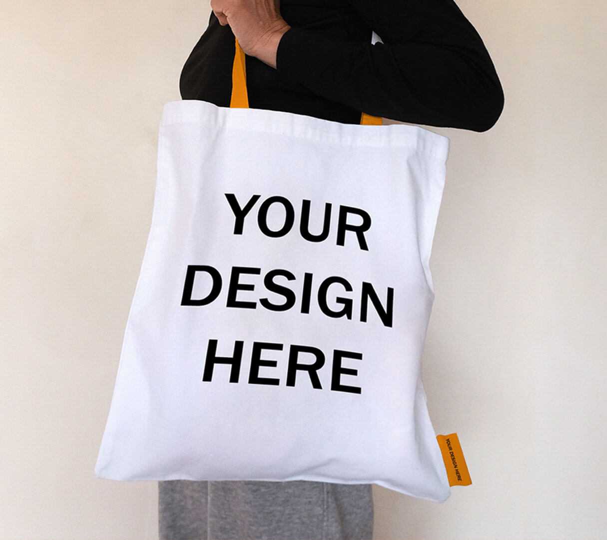 Free Simple Tote Bag Mockup PSD