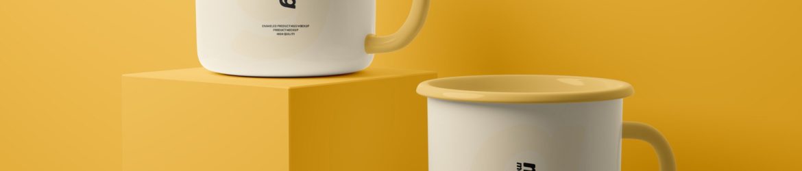 Free Sleek Enamel Mug Mockup Free Sleek Enamel Mug Mockup