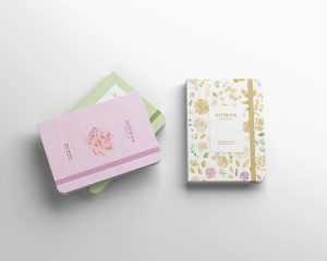 Free Small Notebook and Diary Mockup PSD