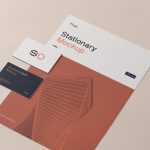 Free Small Stationery Set Mockup