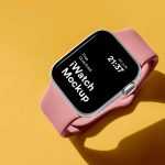 Free Smartwatch Mockup PSD on Floor - Free PSD Download Free Smartwatch Mockup PSD on Floor