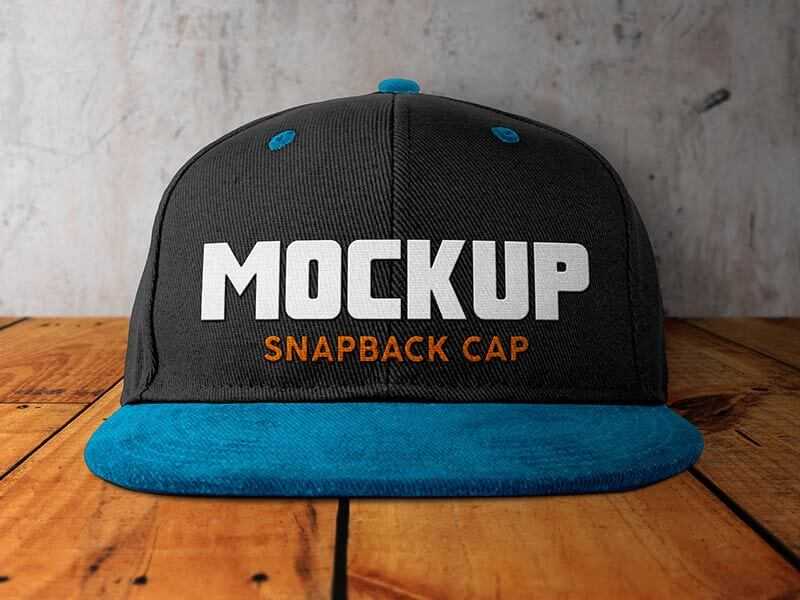 Free Snapback Cap Mockups 6 PSD set