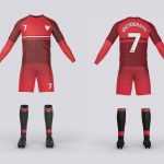 Free Soccer Jersey Costume Mockup PSD