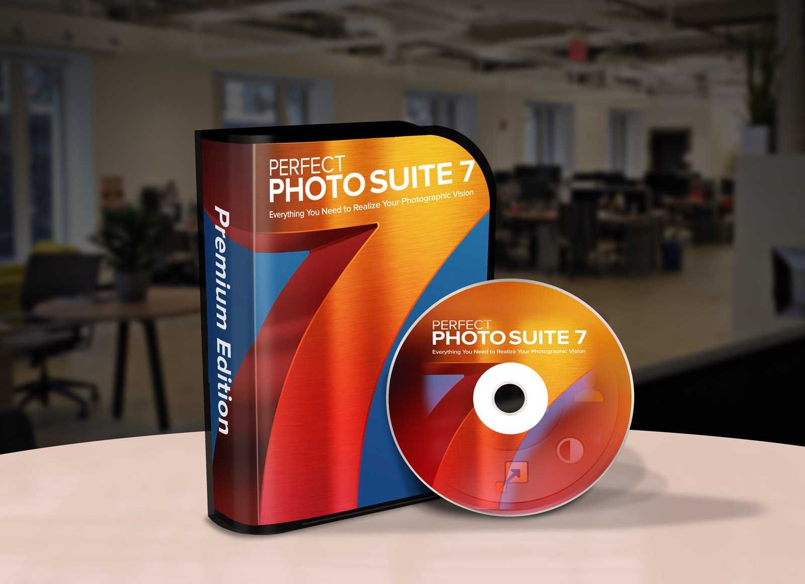 Free Software Box + CD Disc Packaging Mockup