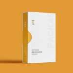 Free Software Box Mockup With Slip Case