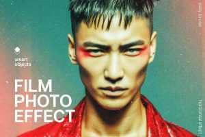 Free Speckled Film Burn Photo Effect PSD