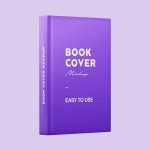 Free Spine Book and Cover Mockup PSD