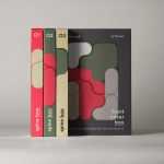 Free Spine Cover Boxes Mockup PSD