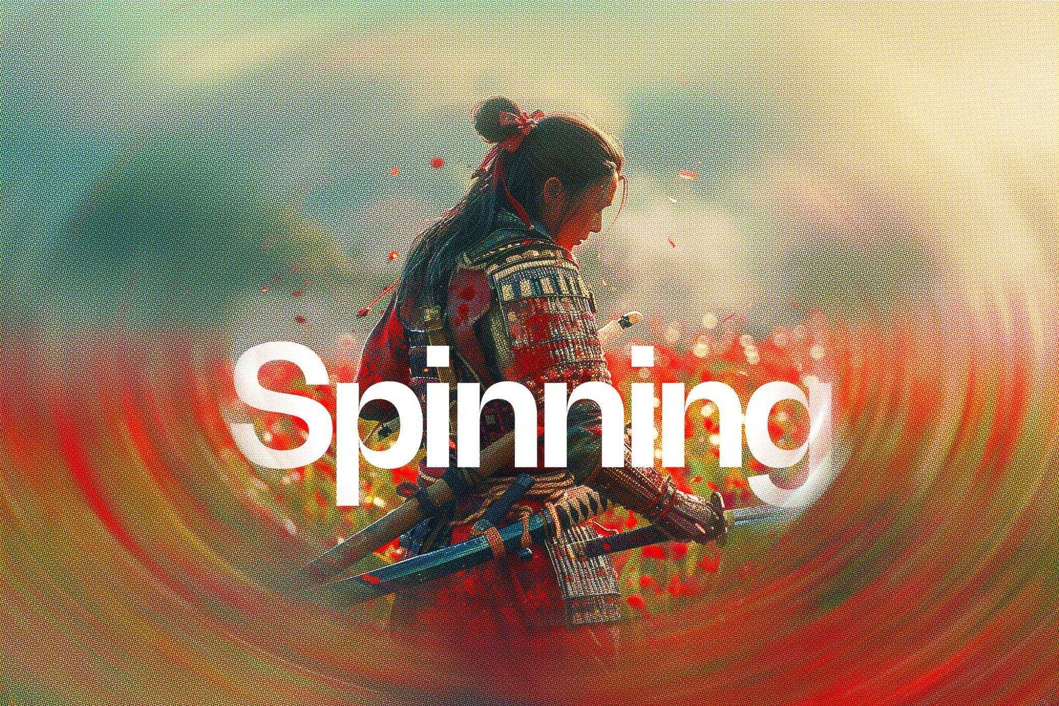 Free Spinning Blur Photo Effect PSD - Best PsFiles