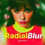 Free Spinning Blur Photo Effect PSD - Best PsFiles